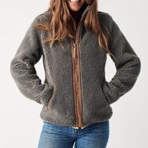 Faherty Ashbury High Pile Fleece Jacket